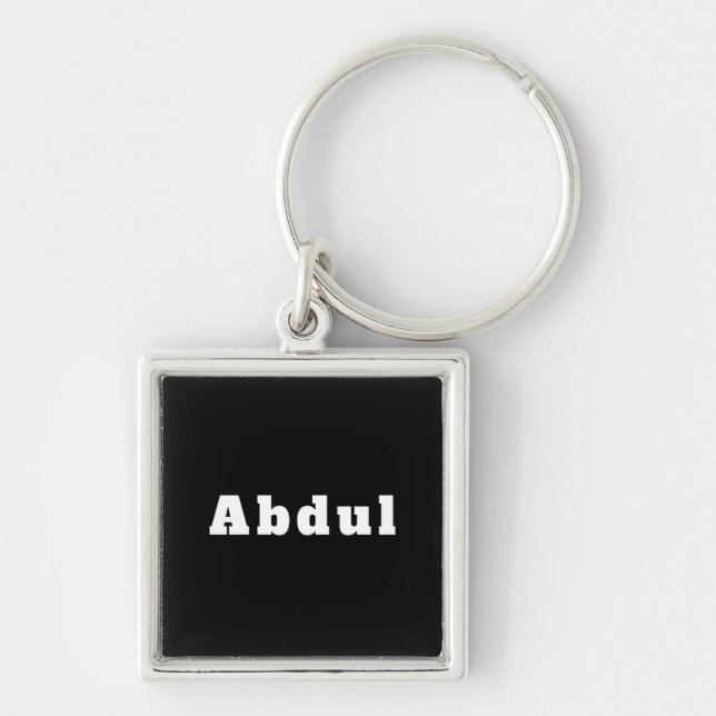 Schlüsselanhänger mit Namen Abdul Key Ring (Front)