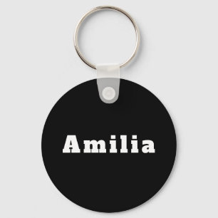 Schlüsselanhänger mit Namen Amilia Key Ring