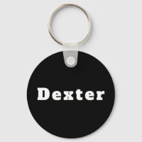 Schlüsselanhänger mit Namen Dexter