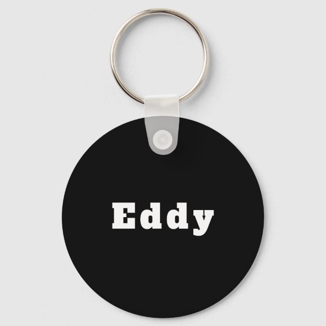 Schlüsselanhänger mit Namen Eddy Key Ring (Front)