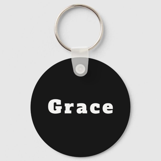 Schlüsselanhänger mit Namen Grace Key Ring (Front)