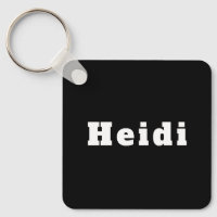 Schlüsselanhänger mit Namen Heidi