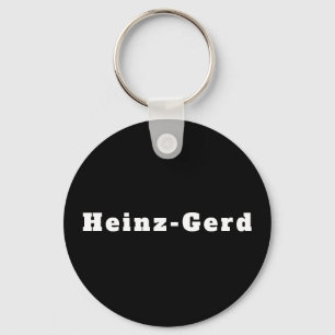 Schlüsselanhänger mit Namen Heinz-Gerd Key Ring