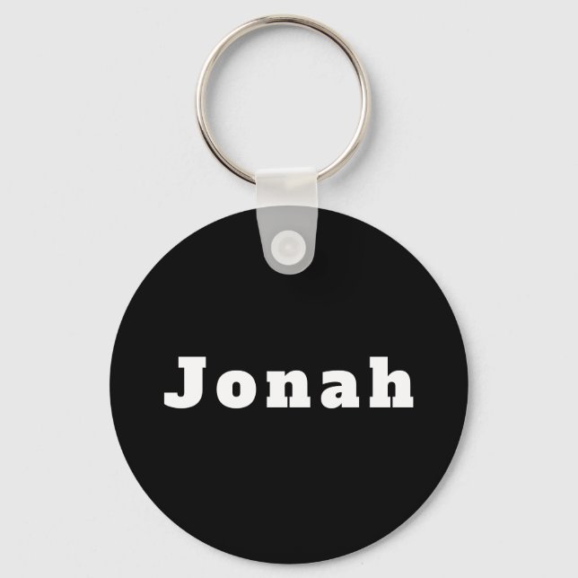 Schlüsselanhänger mit Namen Jonah Key Ring (Front)
