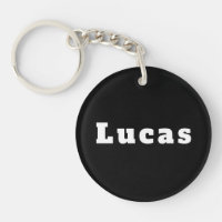 Schlüsselanhänger mit Namen Lucas