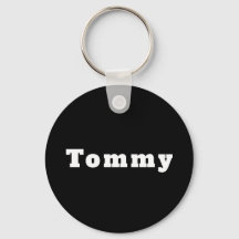 Schlüsselanhänger mit Namen Tommy