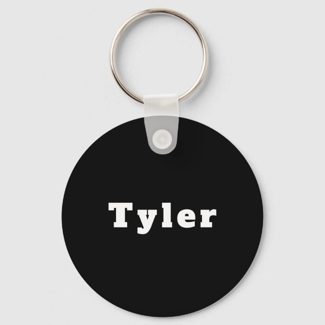Schlüsselanhänger mit Namen Tyler Key Ring (Front)