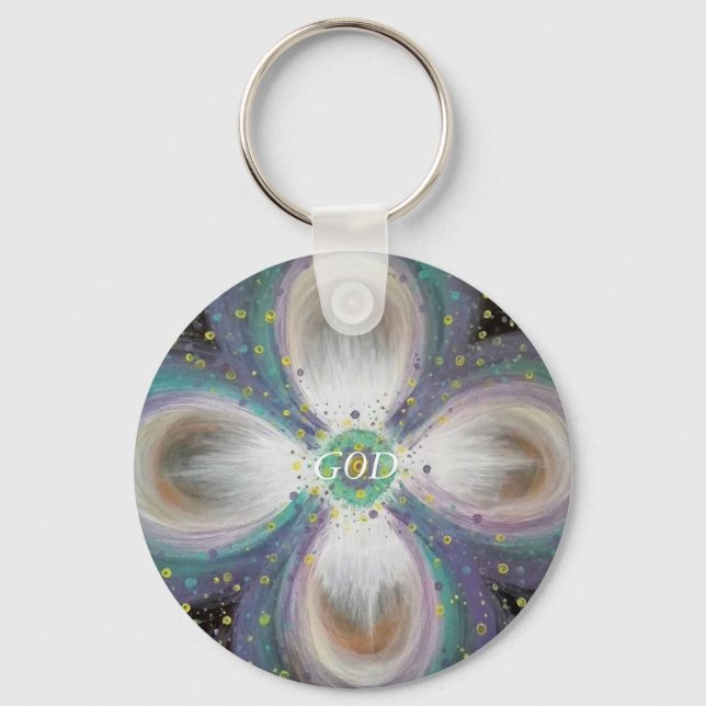 Schlüsselanhänger "Universum" Key Ring (Front)