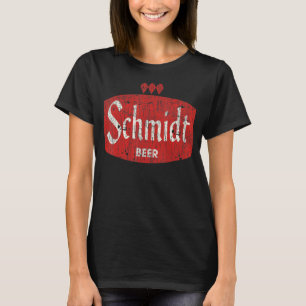 Schmidt Beer Retro Defunct Brewing T-Shirt