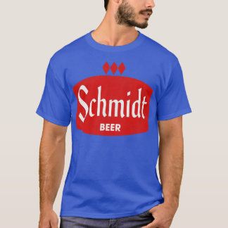 Schmidt Beer Retro Defunct Brewing T-Shirt