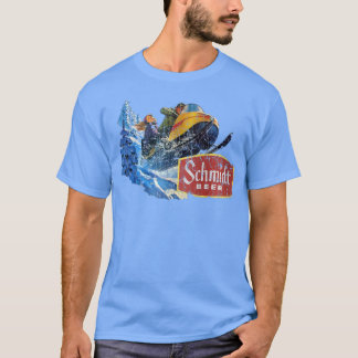Schmidt Beer Snowmobile  T-Shirt