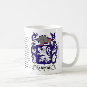 Schmidt Family Coat of Arms Mug