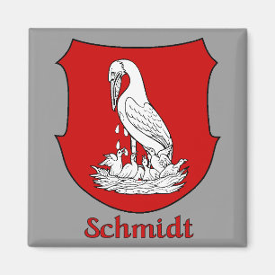 Schmidt Family Shield Magnet