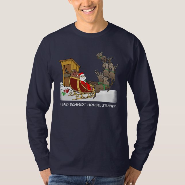 Schmidt House Funny Christmas Shirt (Front)