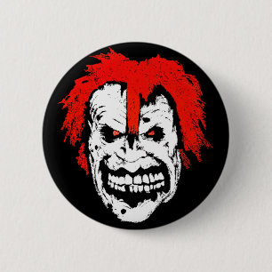 schmile. 6 cm round badge