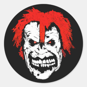 schmile. classic round sticker