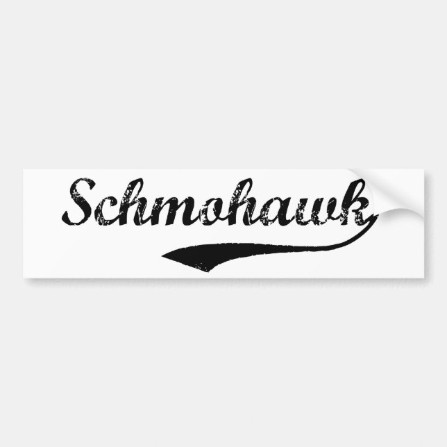 SCHMOHAWK bumper sticker (Front)