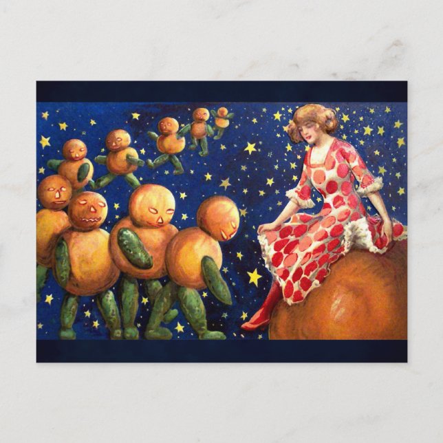 Schmucker: Halloween Night Postcard (Front)