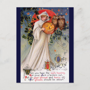 Schmucker: On Halloween Postcard