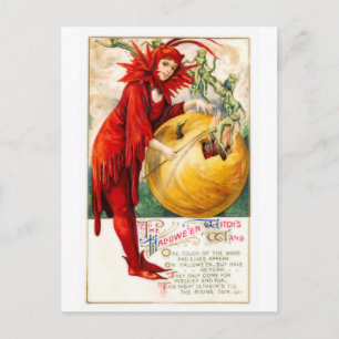 Schmucker: Witch's Wand Postcard