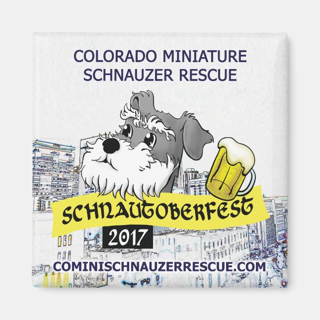 Schnautoberfest 2017 - Magnet (Front)