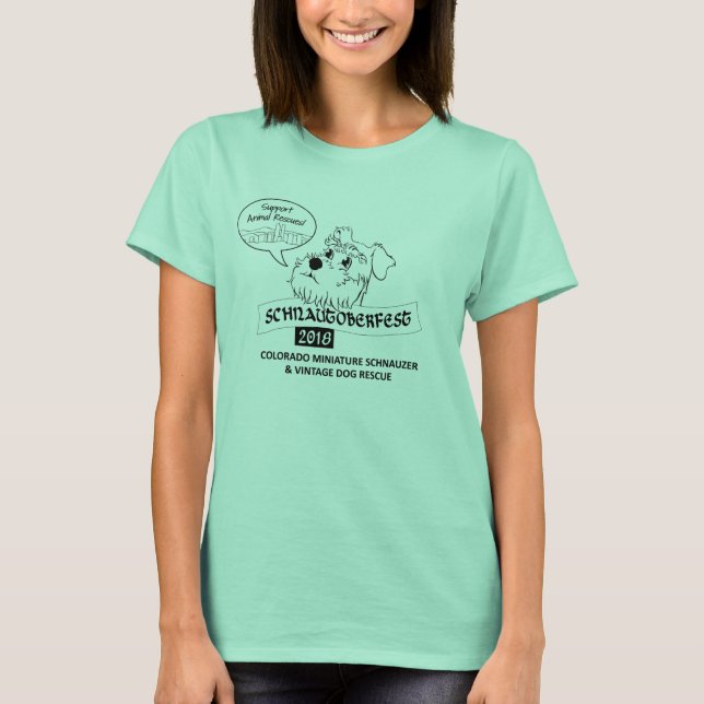 Schnautoberfest 2018 volunter - women T-Shirt (Front)