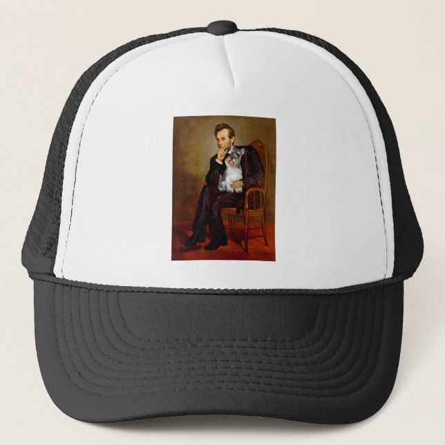 Schnauzer 11N - Lincoln Trucker Hat (Front)