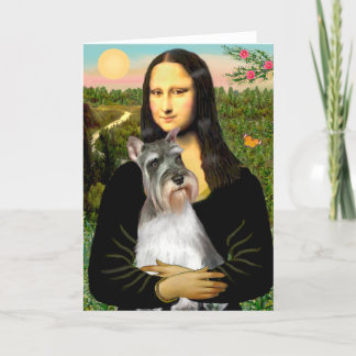 Schnauzer 11N — Mona Lisa Card