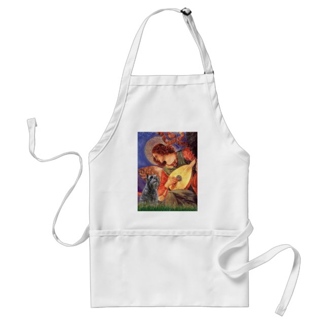 Schnauzer 12 - Mandolin Angel Standard Apron (Front)