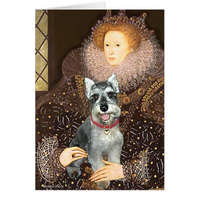 Schnauzer 8cr - Queen (Front)