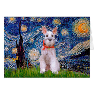 Schnauzer 9 - Starry Night