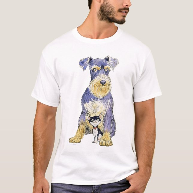 Schnauzer Basic T-Shirt (Front)