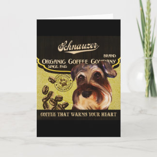 Schnauzer Brand – Organic Coffee Company Holiday Card
