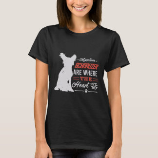 Schnauzer Cool Dog Owner Gag Gift T-Shirt