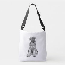 Schnauzer Dog Bag, Double Sided