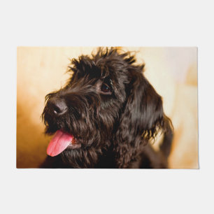 Schnauzer Dog. Doormat