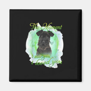 Schnauzer Dog - I Loved You T-Shirt Magnet