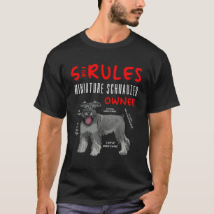 Schnauzer Dog Miniature Schnauzer Dog Schnauzer Ow T-Shirt