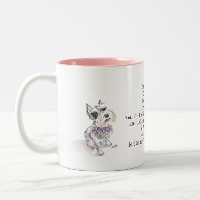 Schnauzer Dog Mug (Left)