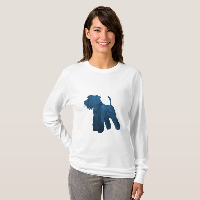 Schnauzer Dog T-Shirt (Front Full)