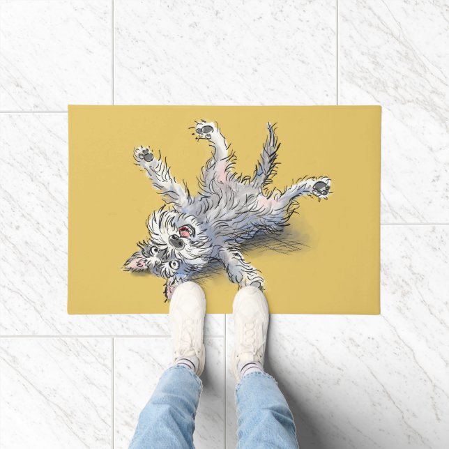 Schnauzer Door Mat (Indoor)