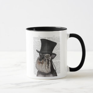 Schnauzer, Formal Hound and Hat Mug