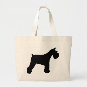 Schnauzer Gear Large Tote Bag