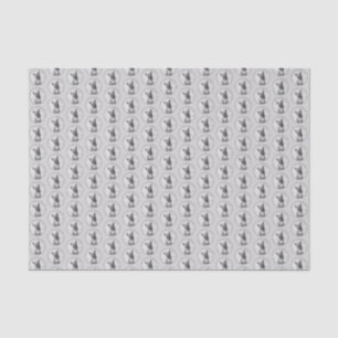 Schnauzer (Giant) Painting - Dog Art Tissue Paper