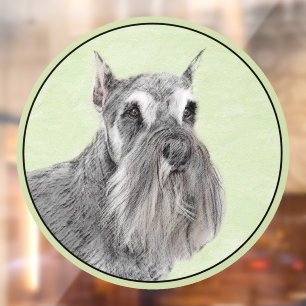 Schnauzer (Giant, Standard) Painting - Dog Art