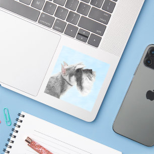 Schnauzer (Giant, Standard)  Painting - Dog Art