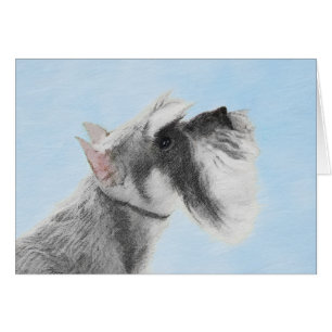 Schnauzer (Giant, Standard) Painting - Dog Art