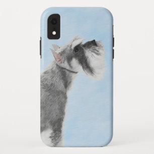 Schnauzer (Giant, Standard) Painting - Dog Art Case-Mate iPhone Case