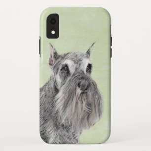 Schnauzer (Giant, Standard) Painting - Dog Art Case-Mate iPhone Case