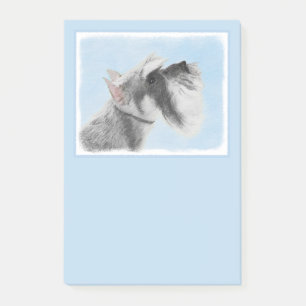 Schnauzer (Giant, Standard)  Painting - Dog Art Post-it Notes